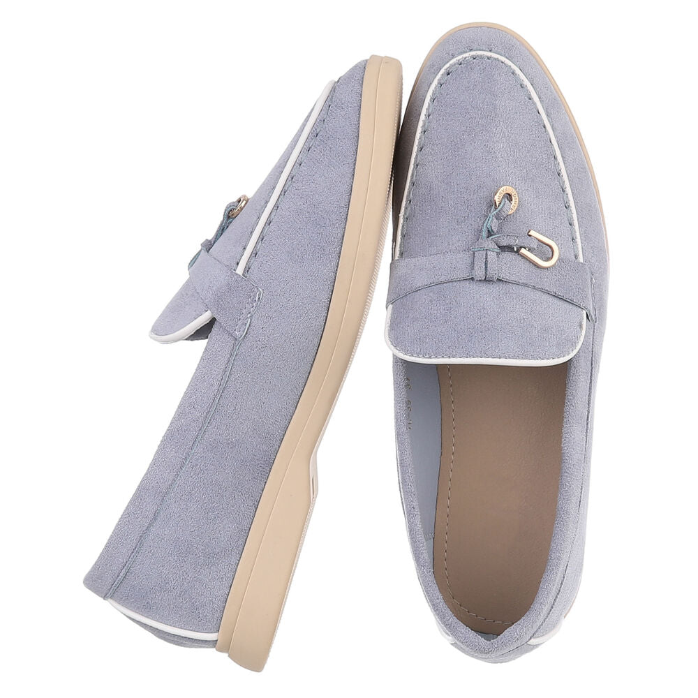Mocassins avec breloque métallique