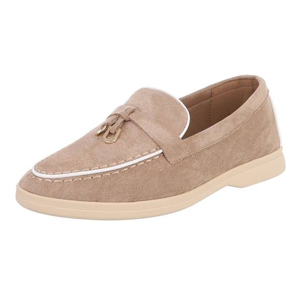 Mocassins avec breloque métallique