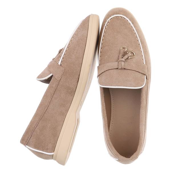 Mocassins avec breloque métallique