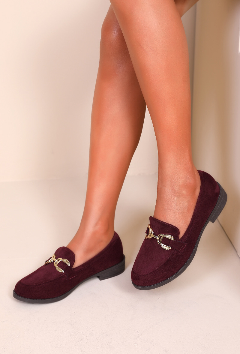 Mocassin à boucle semelle confortable