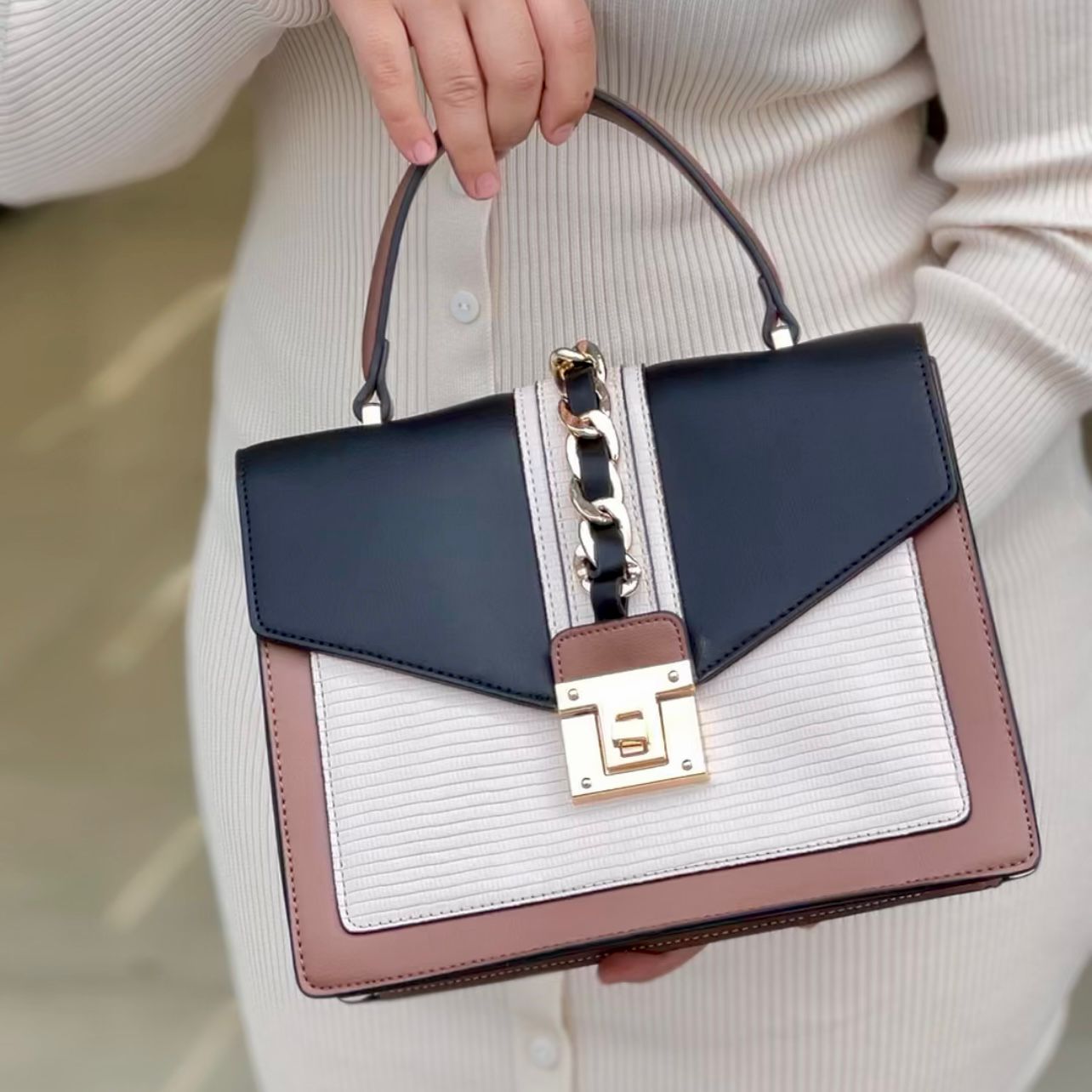 Sacs à main de marque de luxe en cuir PU pour femmes