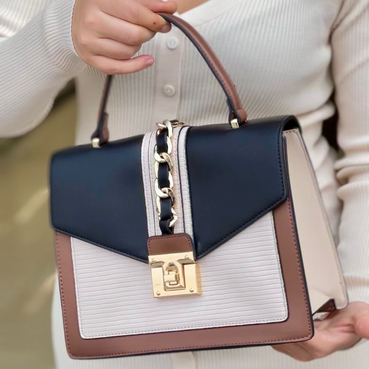 Sacs à main de marque de luxe en cuir PU pour femmes