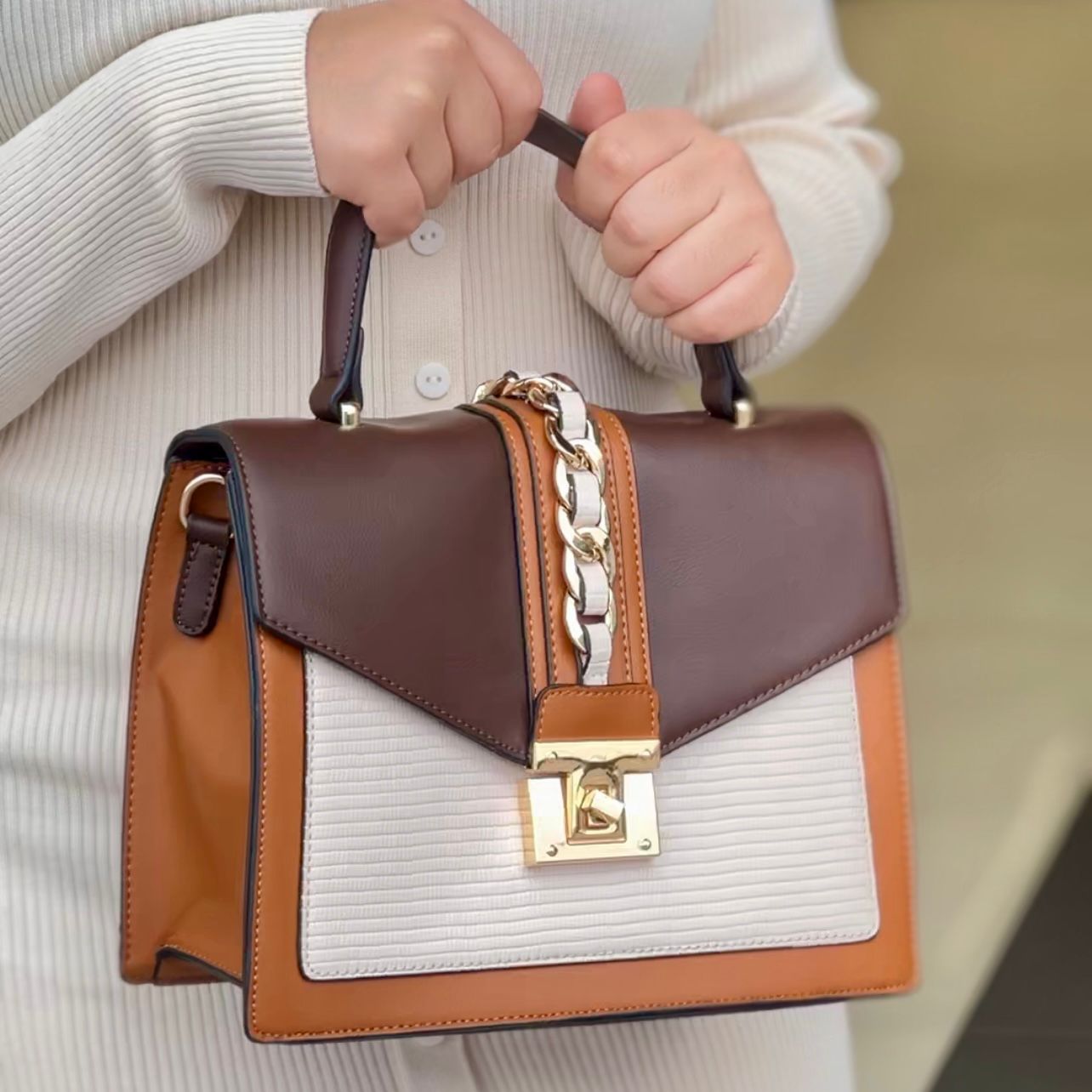 Sacs à main de marque de luxe en cuir PU pour femmes