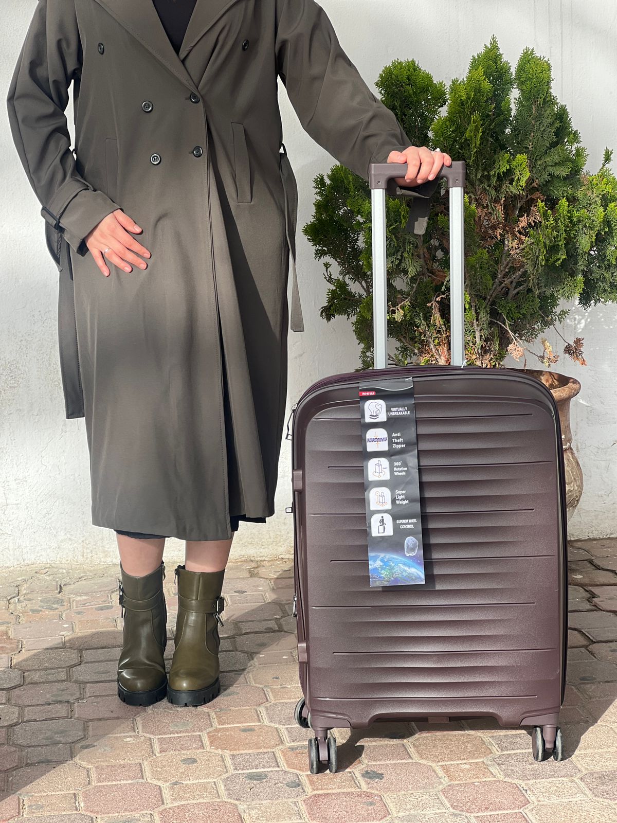 Ensemble de valises rigides Geographical