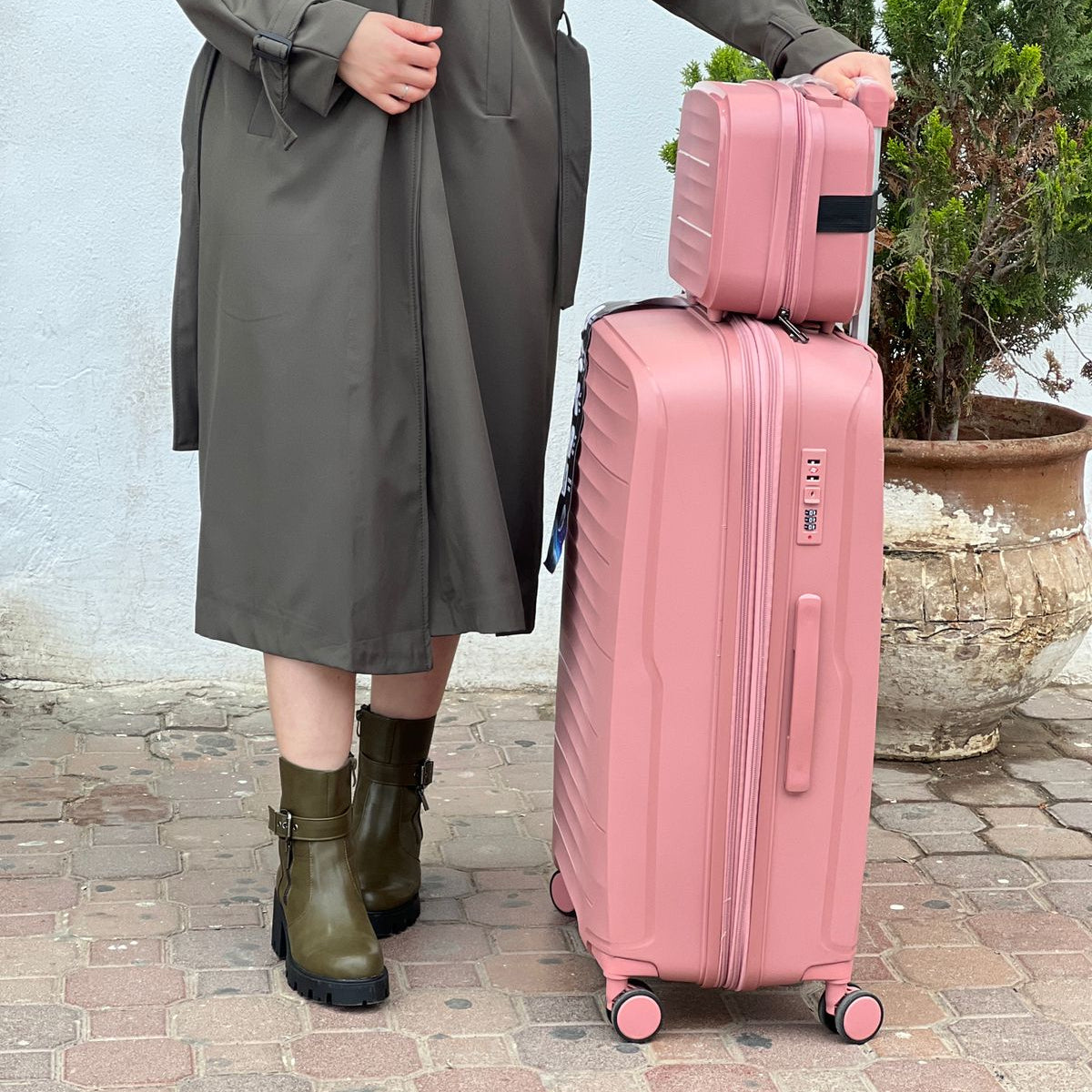 Ensemble de valises rigides Geographical