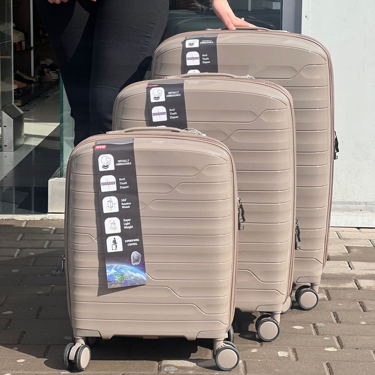 Ensemble de valises à 4 roulettes