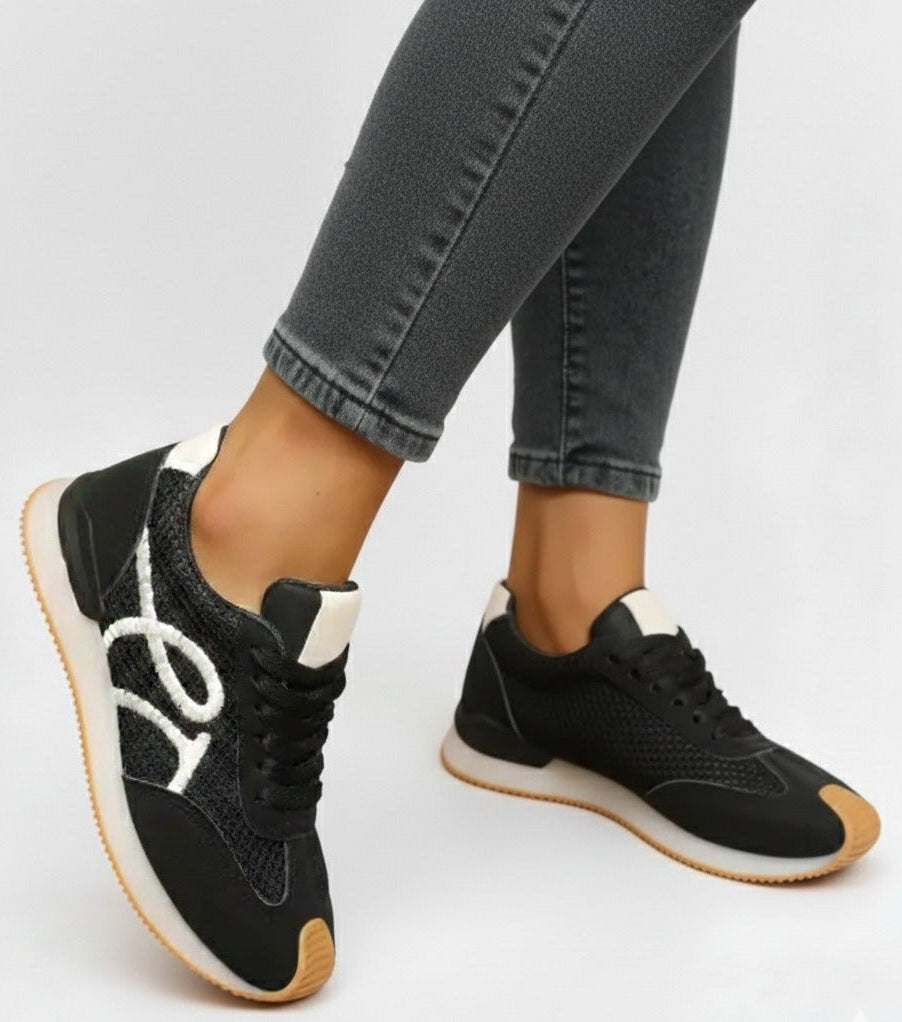 Basket en simili cuir