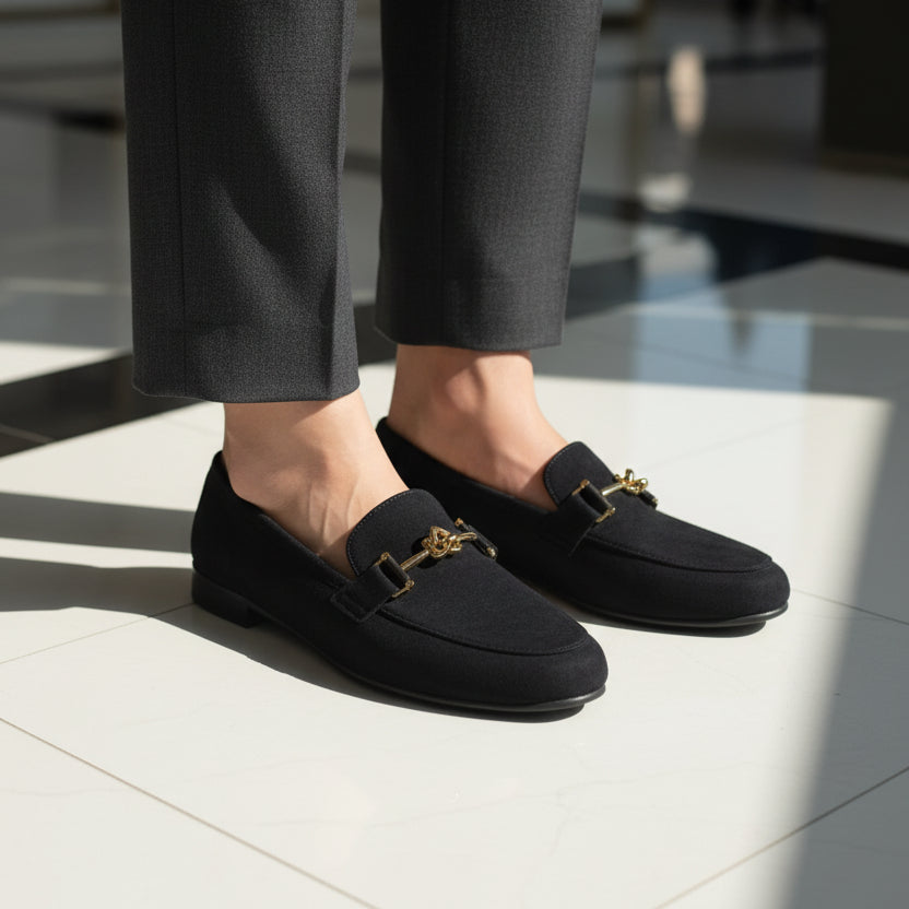 Mocassin Raffiné en Daim