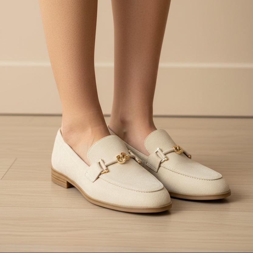 Mocassin Raffiné en Daim