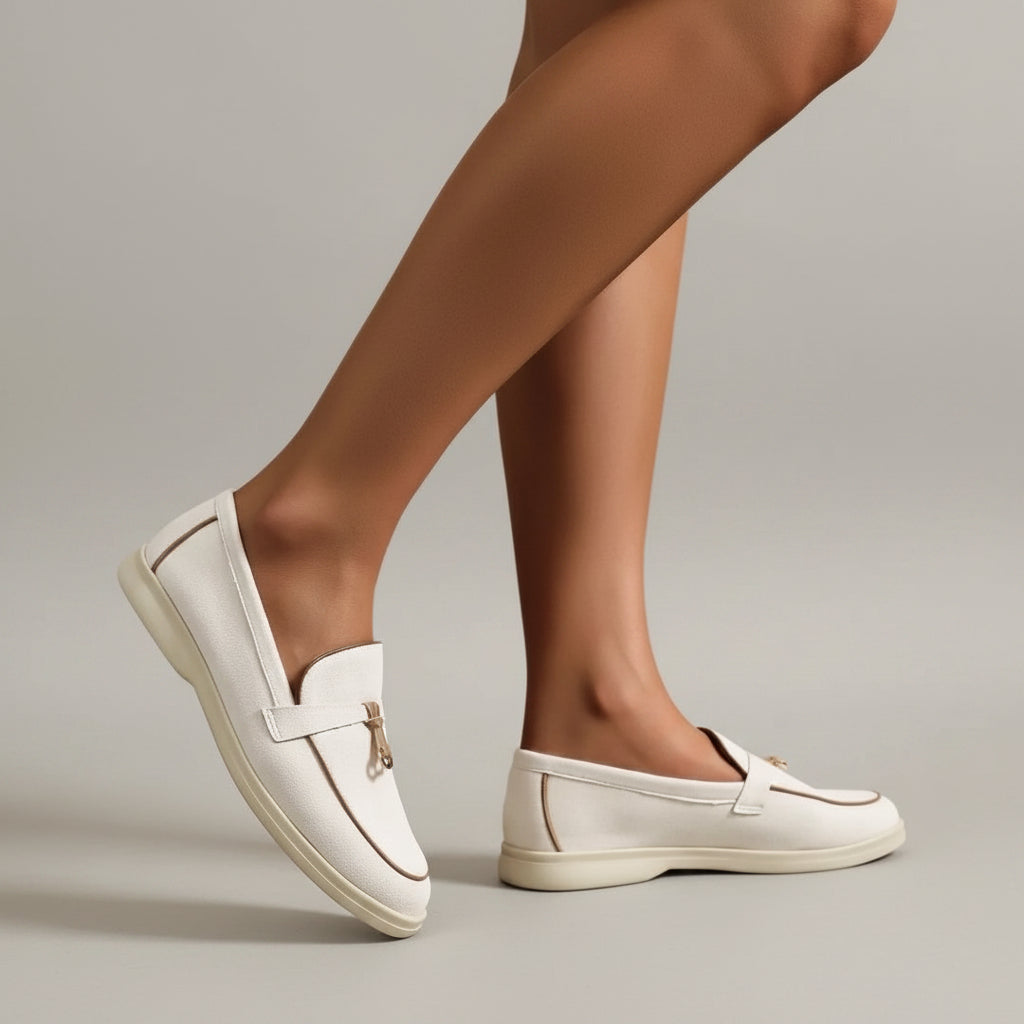 Mocassins Élégants en Daim