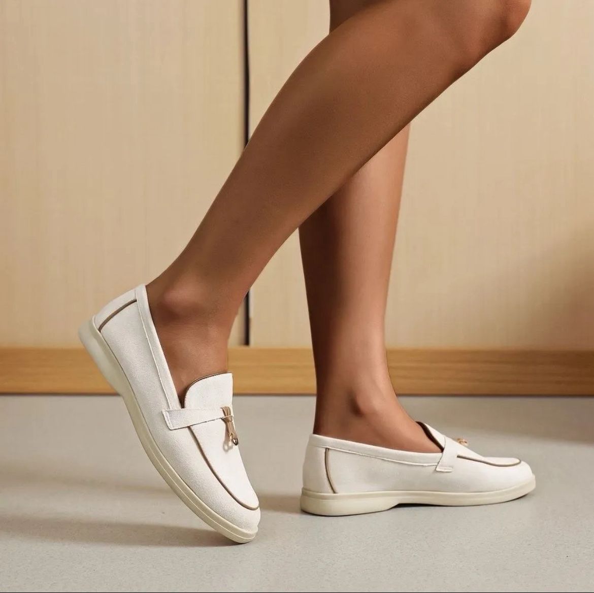 Mocassins Élégants en Daim