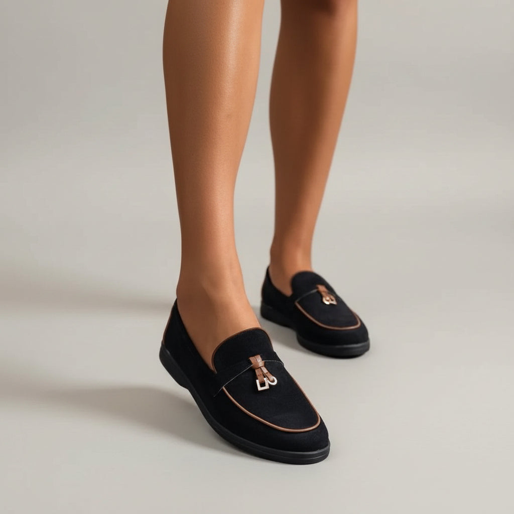 Mocassins Élégants en Daim
