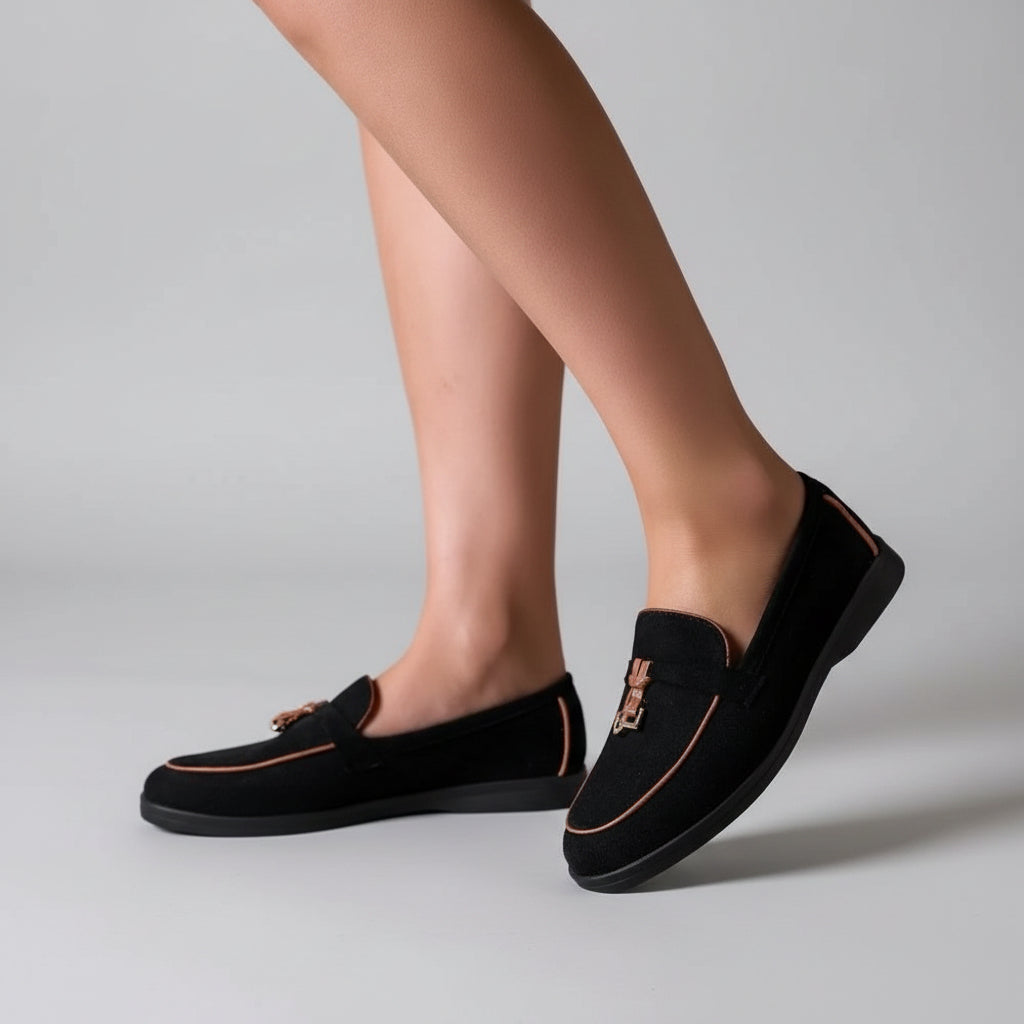 Mocassins Élégants en Daim