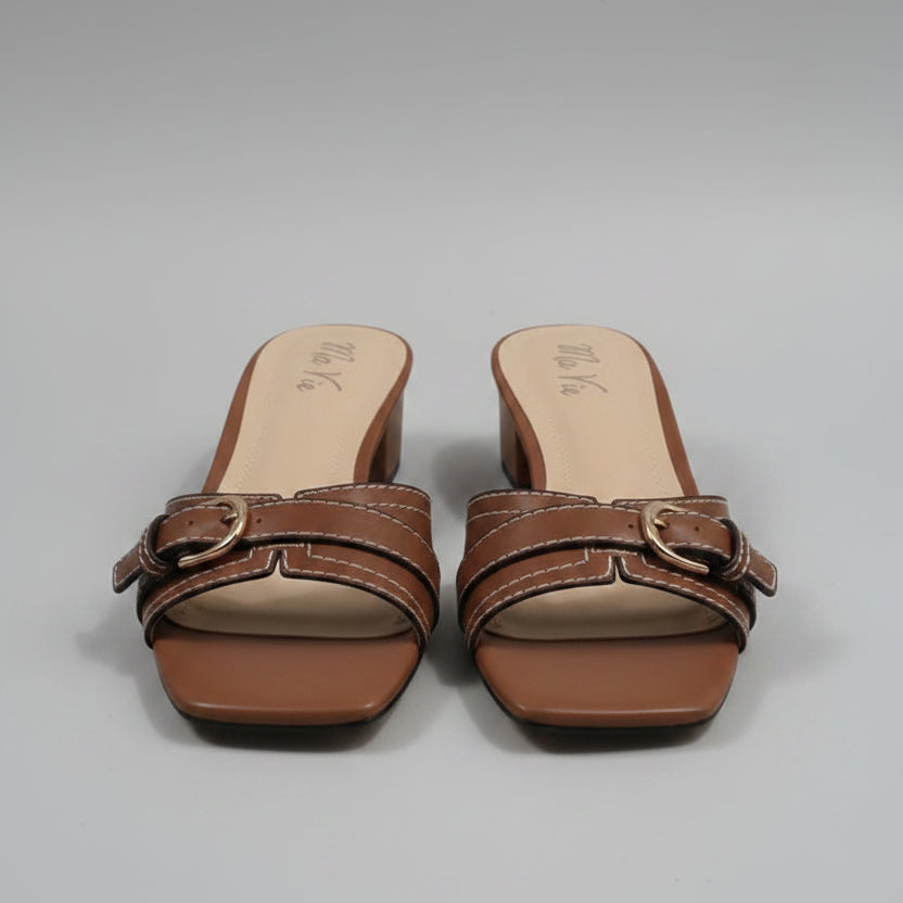 Sandale à Talon Confortable