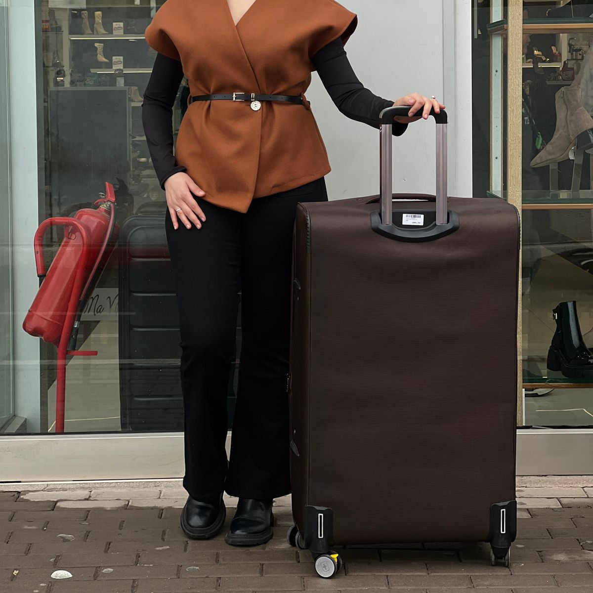 Ensemble de 4 valises en polyester