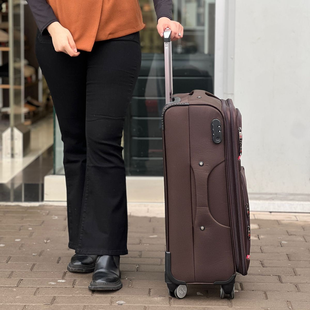 Ensemble de 4 valises en polyester