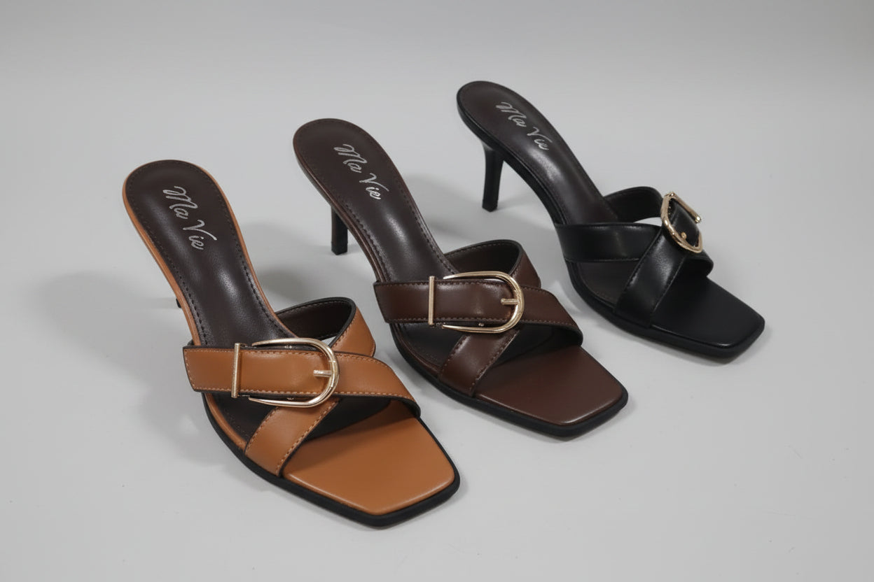 Mules à Talon Aiguille Élégantes
