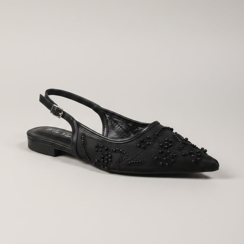 Sandales Slingback Pointues