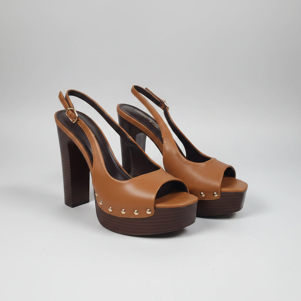 Sandales à talons hauts