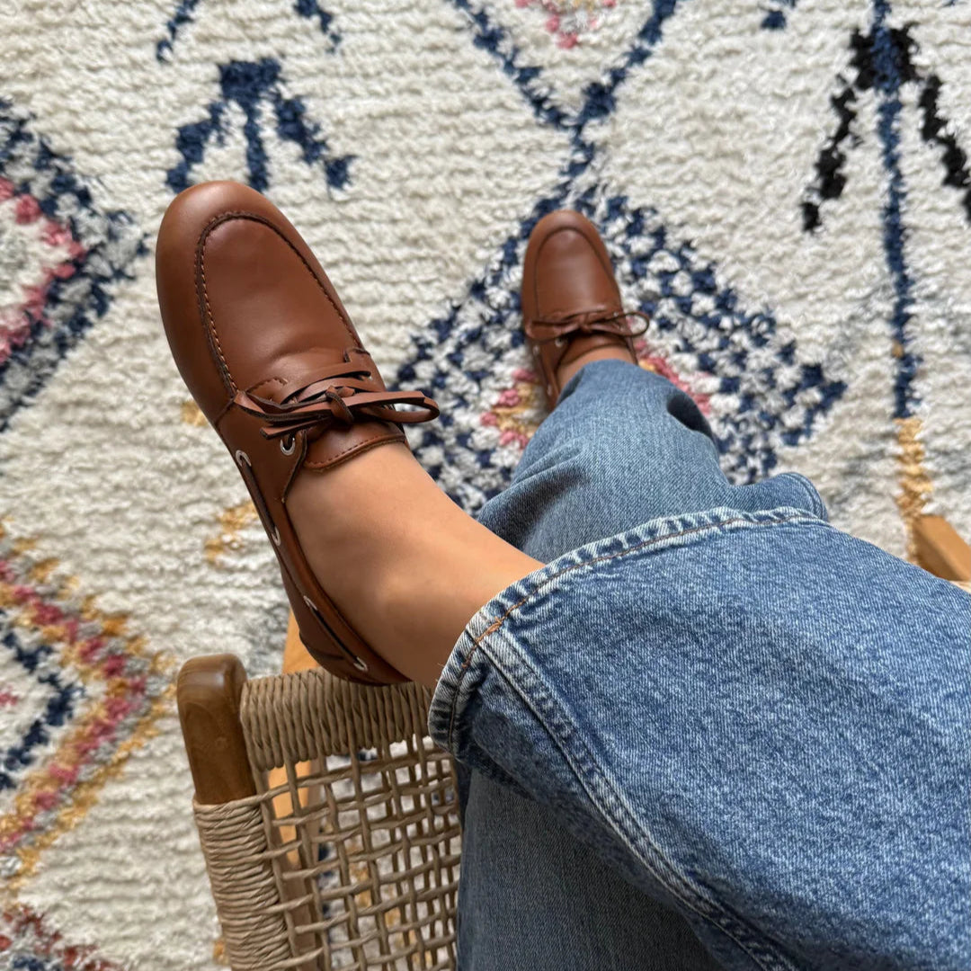 Mocassins safran