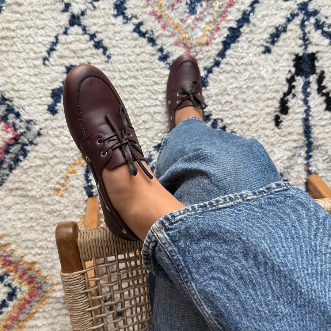 Mocassins safran
