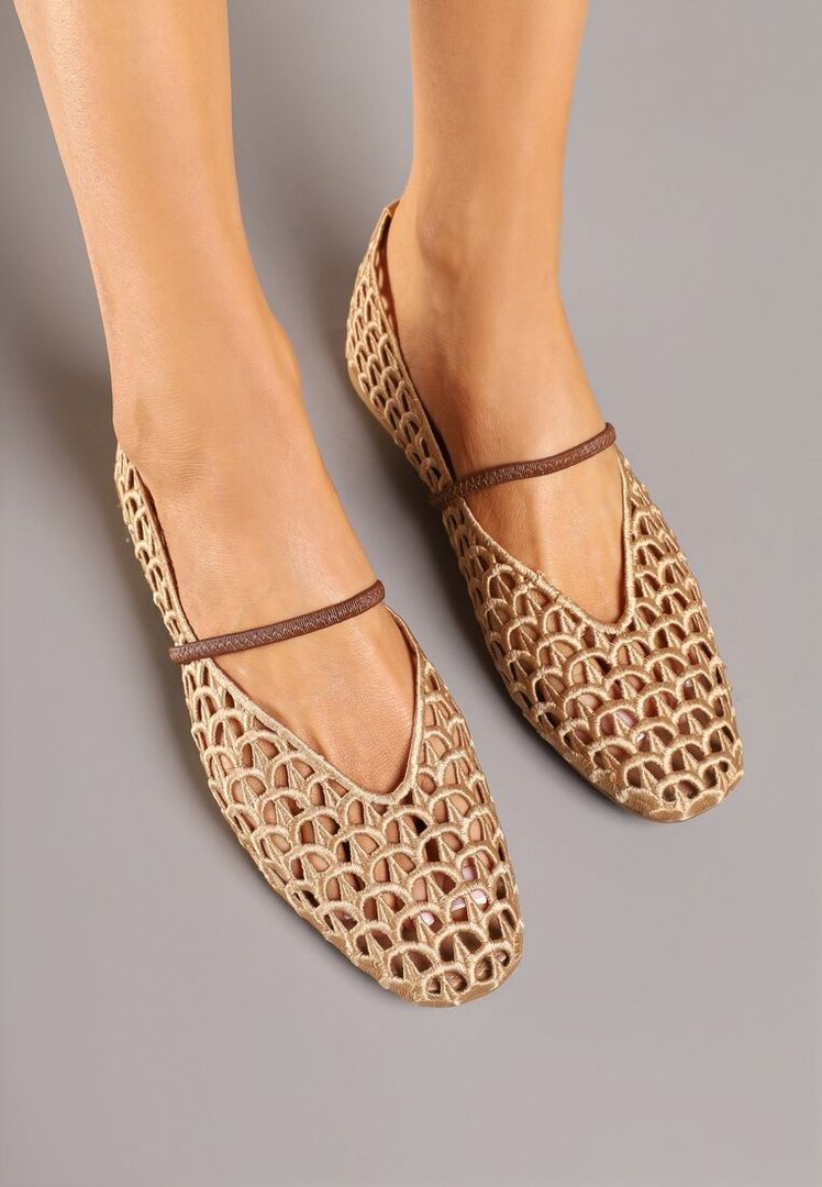 Ballerines en dentelle