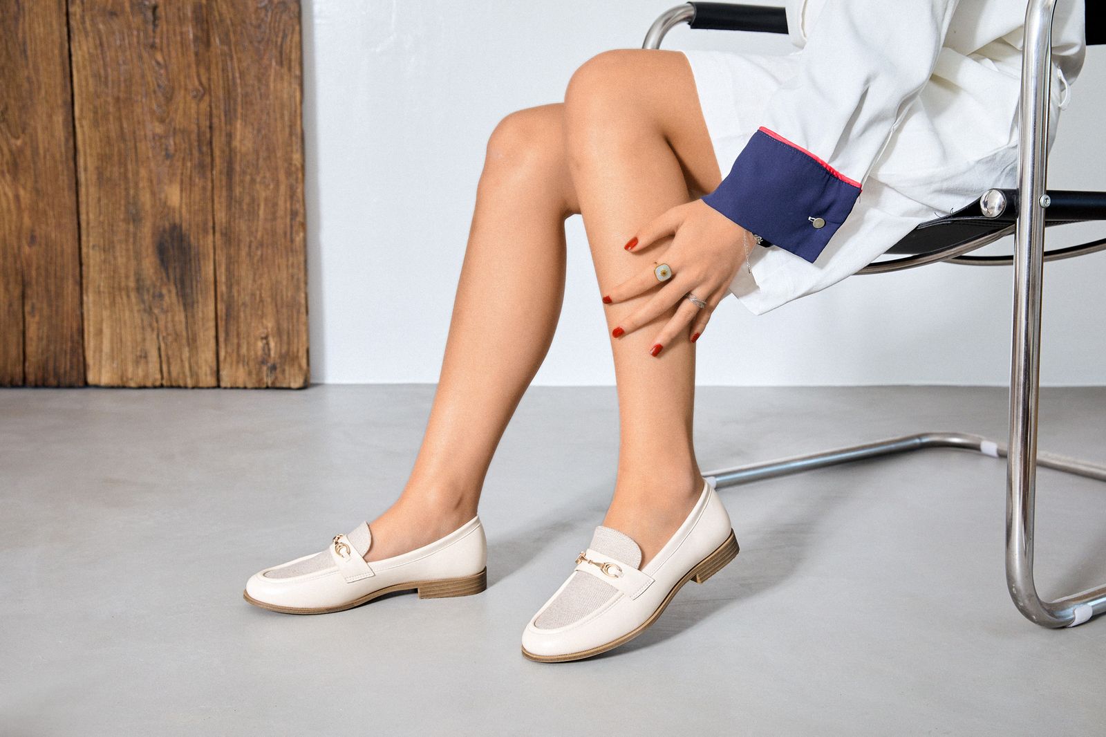 Mocassin femme élégant