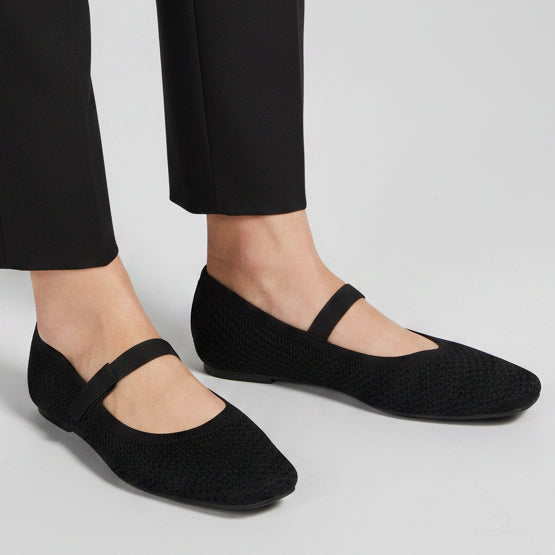 Ballerines en Maille