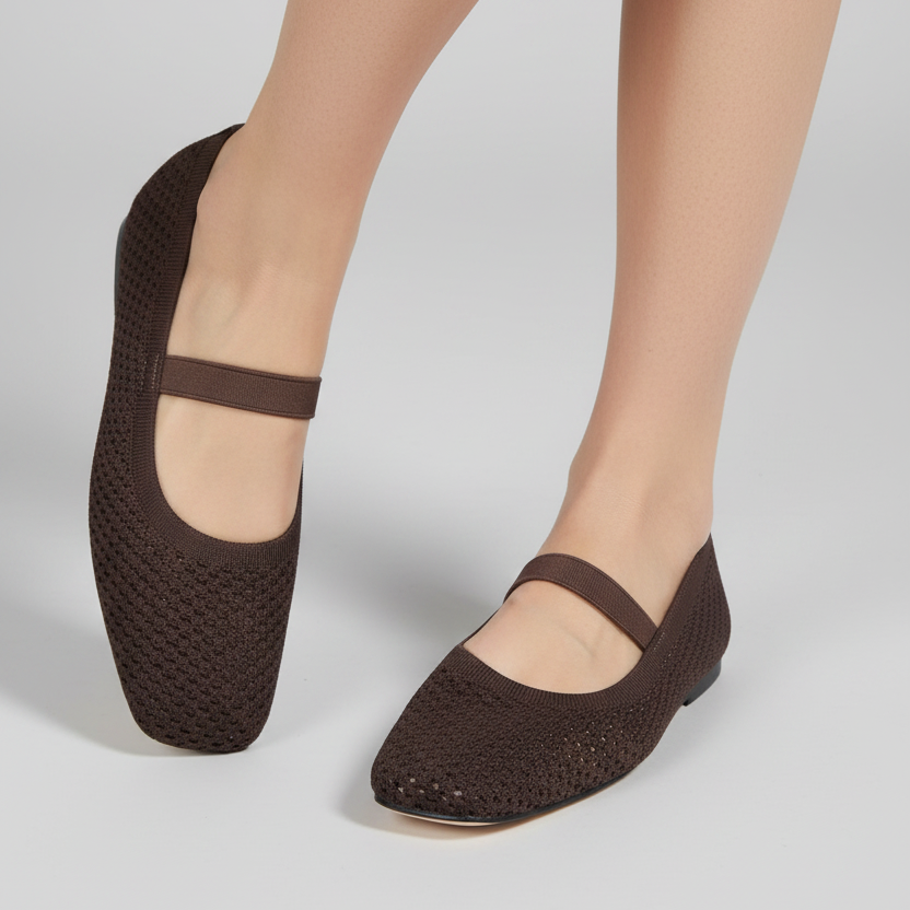 Ballerines en Maille