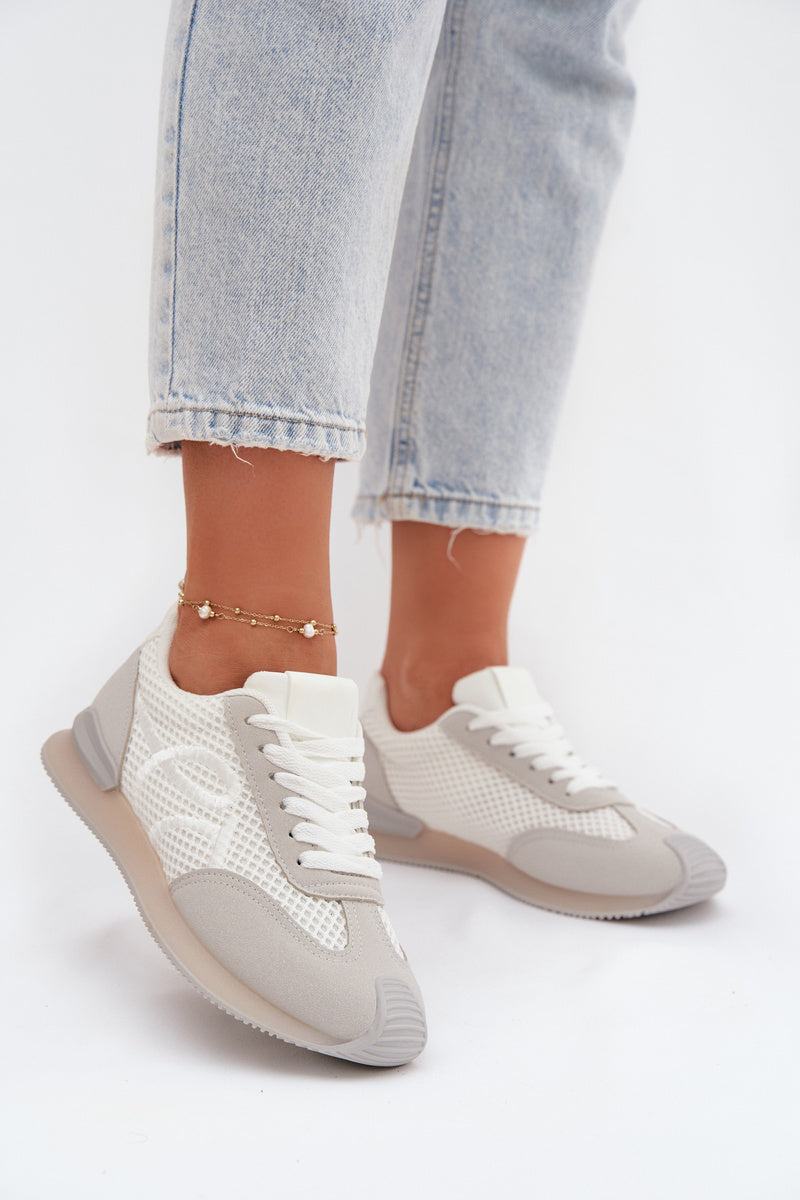 Basket en simili cuir