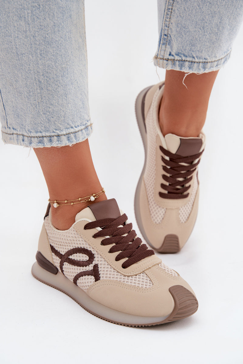 Basket en simili cuir