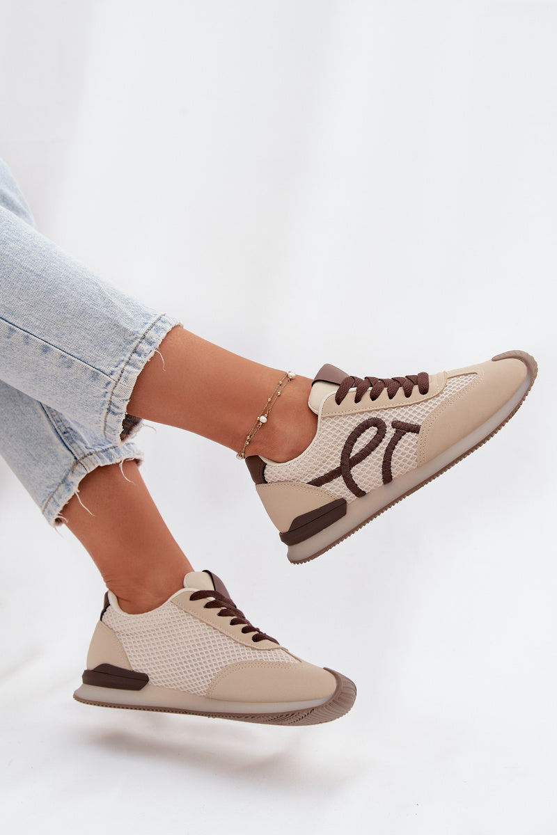 Basket en simili cuir