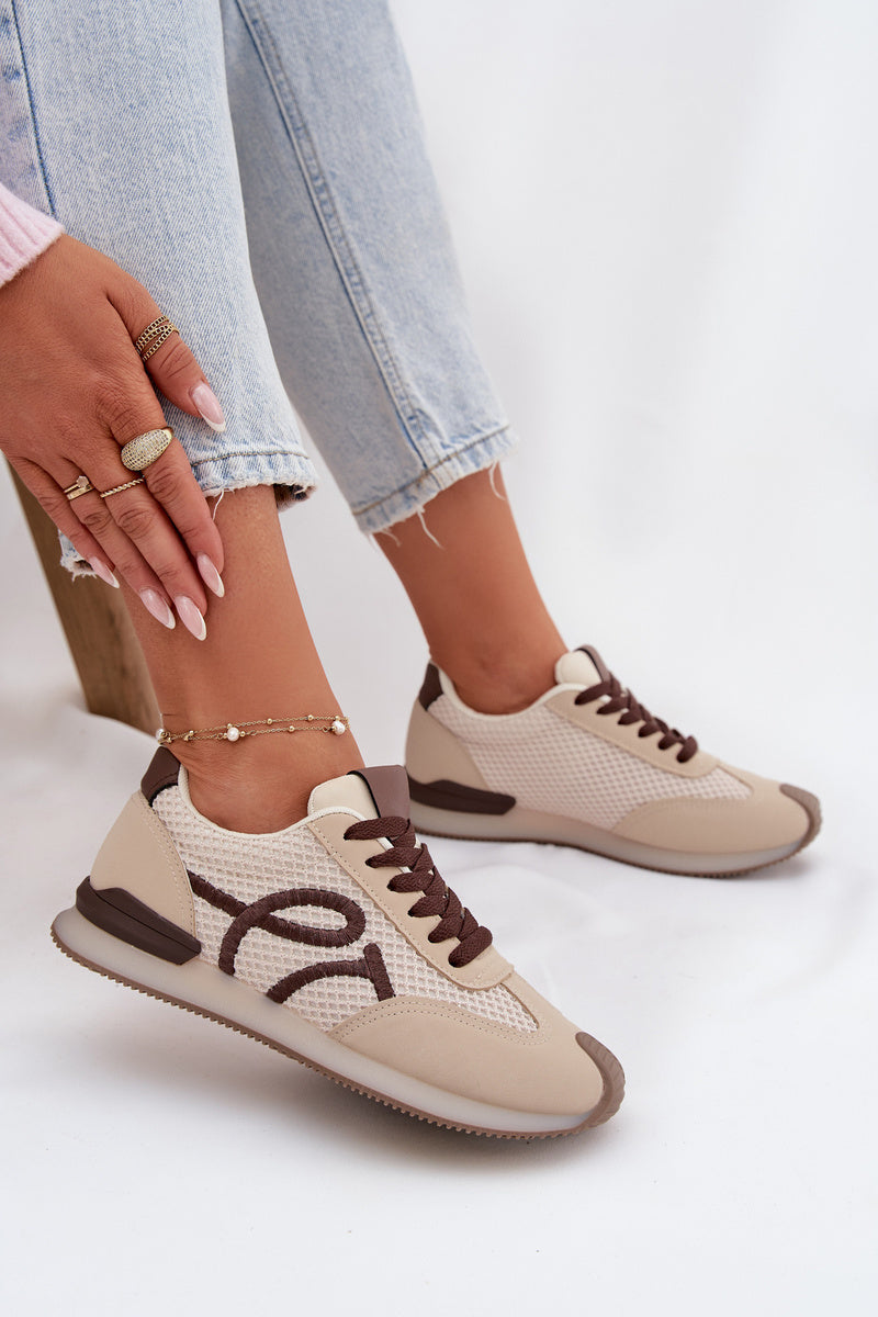 Basket en simili cuir