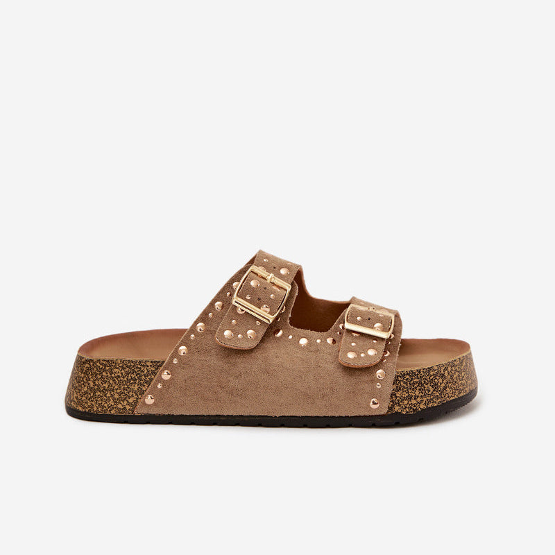 Sandales Tendance à Double Bride