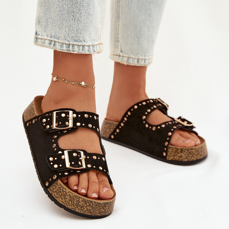 Sandales Tendance à Double Bride