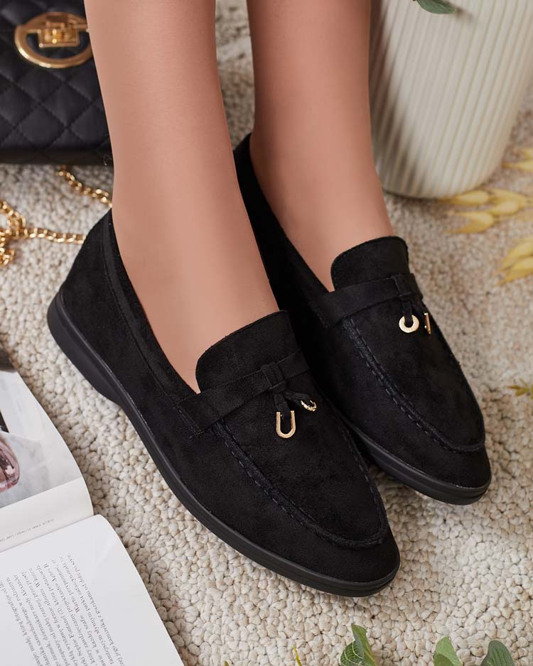 Mocassins Loro Piana en daim