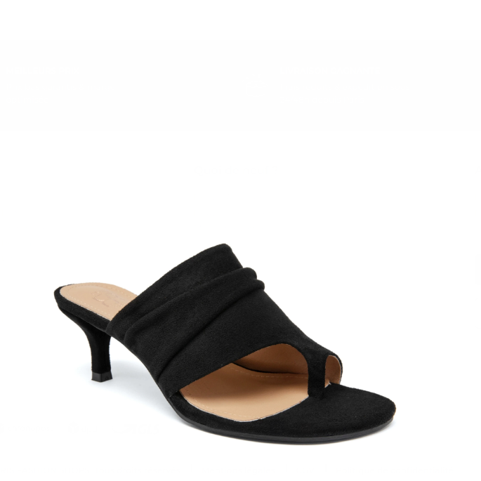 Sandale à talon au design épuré et élégant
