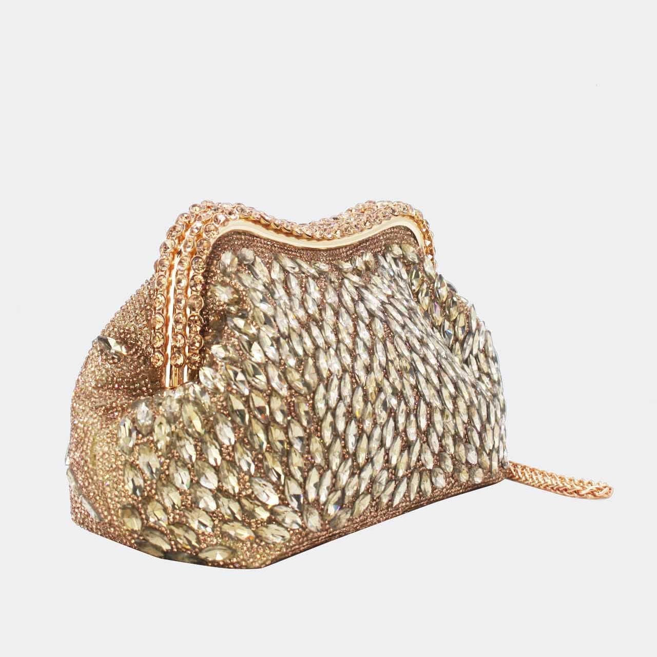 Pochette de Soirée Bijou à Cristaux