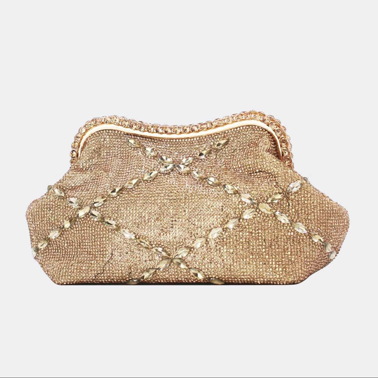 Pochette de Soirée Bijou à Cristaux