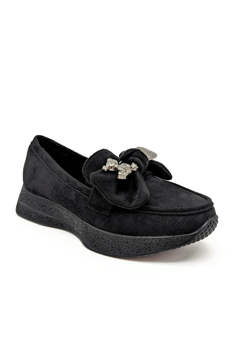 Mocassins en daim mignons