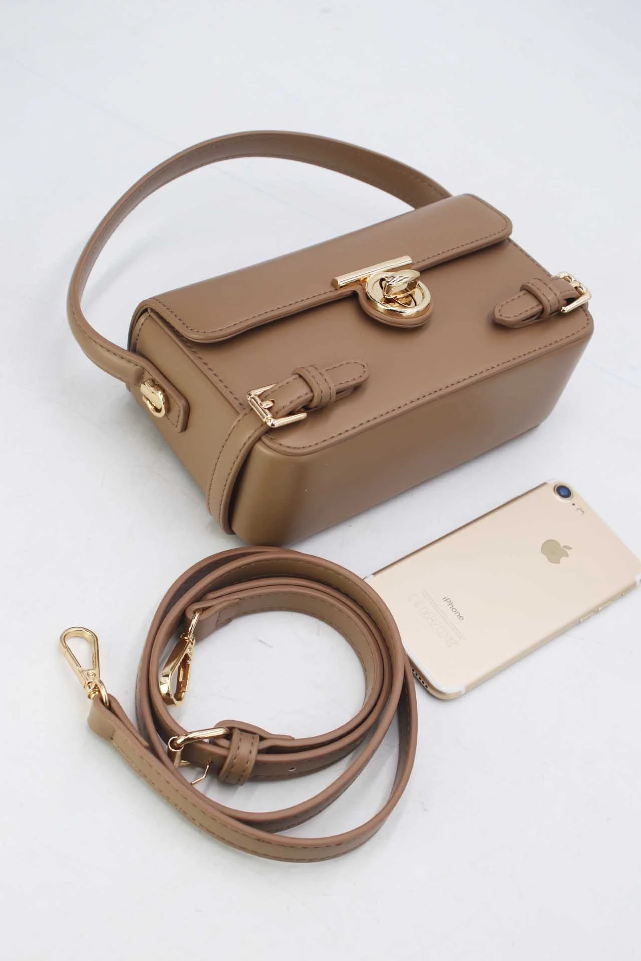 Petit Sac à Main Rigide Urbain Femme
