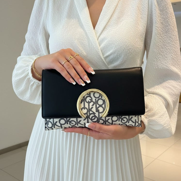 Pochette Élégance Bi-Matière