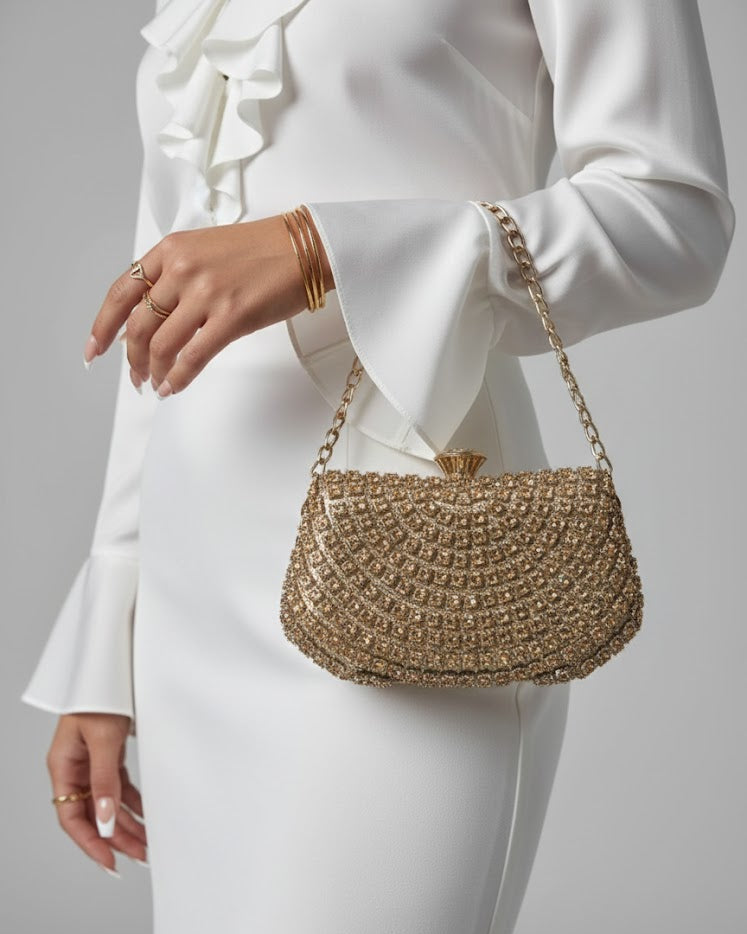 Petit sac soirée à chaîne très bonne qualité